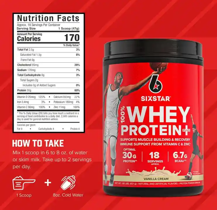 Proteina Six Star Whey Protein Plus