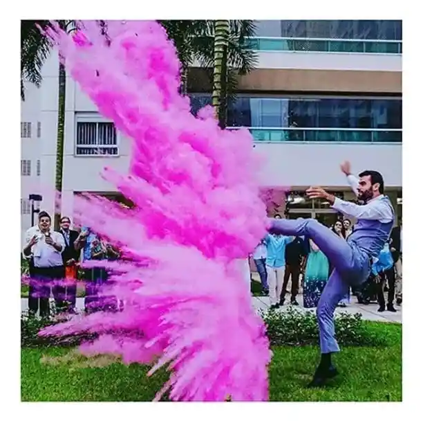 Balón De Fútbol Para Revelación De Género (rosado)