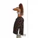 Pantalon Palazzo Estampado Letras