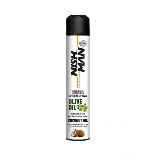 Spray De Brillo De Aceite De Oliva Nish Man X 400ml