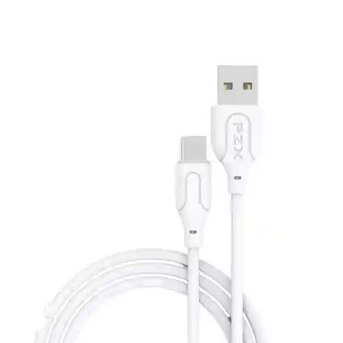 Cable De Carga Y Datos 1 Metro Tipo C Siliconado V112s Pzx