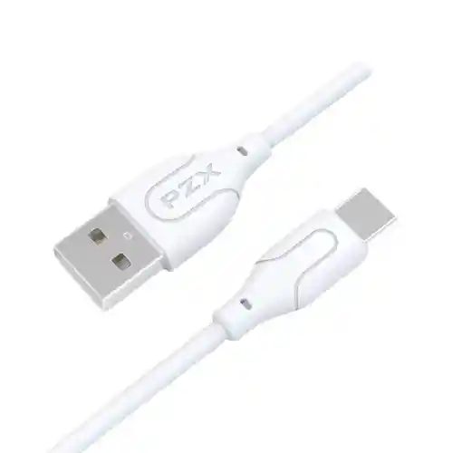 Cable De Carga Y Datos 1 Metro Tipo C Siliconado V112s Pzx
