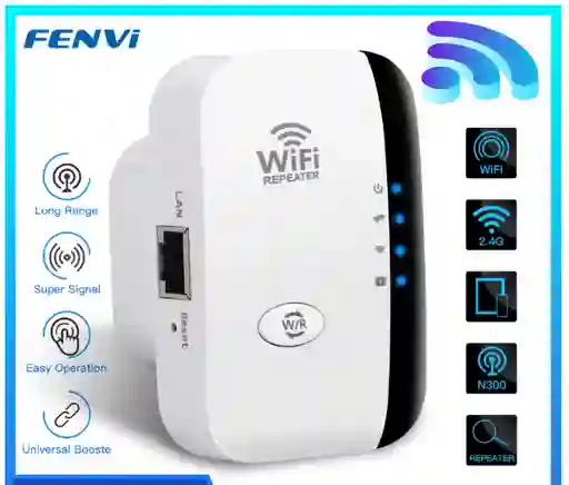Repetidor Amplificador Inalámbrico Señal Wi-fi Lan 300mbps