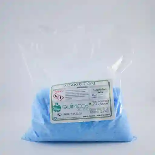 Sulfato De Cobre X 500 Grs