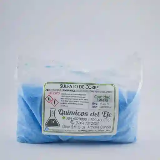 Sulfato De Cobre X 250 Grs