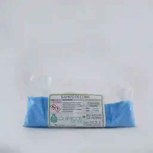 Sulfato De Cobre X 125 Grs