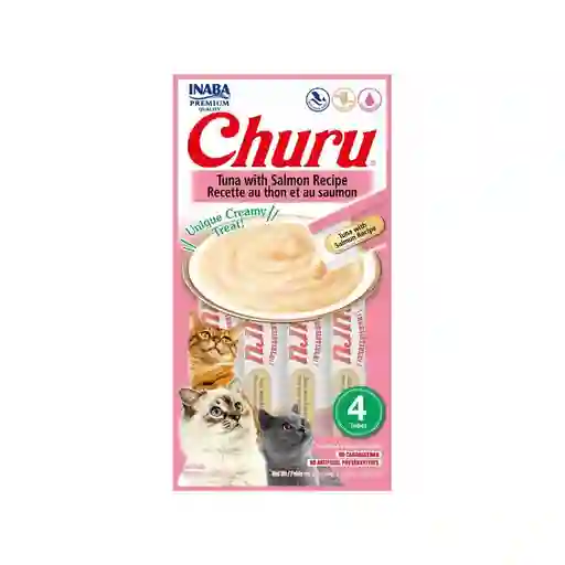 Churu Atun Con Salmon 4 Und