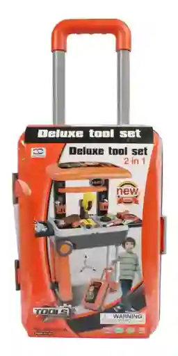 Maleta Herramientas Portable Deluxe Tool 2en1 Niños