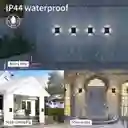 Luz Solar Para Pared Recargable De Jardin Multifuncional