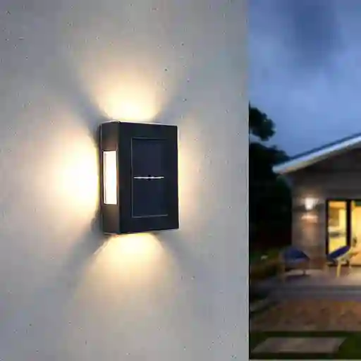Luz Solar Para Pared Recargable De Jardin Multifuncional