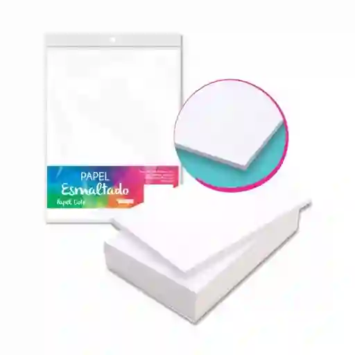 Papel Propalcote Carta X 20 Und - 115 Gr