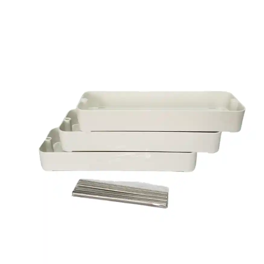 Organizador Estante Rectangular De 3 Niveles Mediano Multiuso