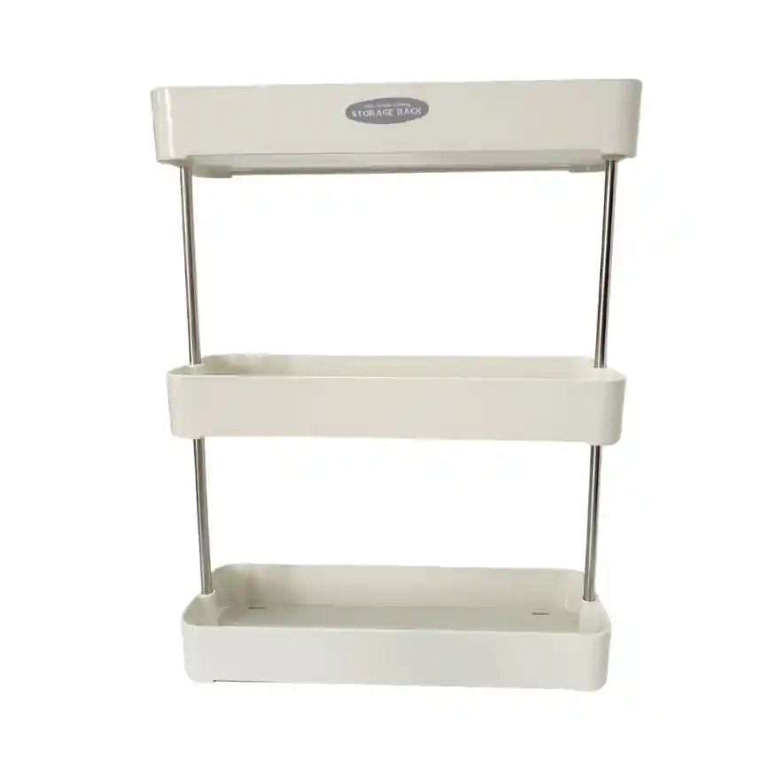 Organizador Estante Rectangular De 3 Niveles Mediano Multiuso