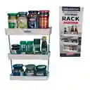 Organizador Estante Rectangular De 3 Niveles Mediano Multiuso