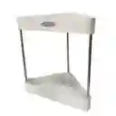 Organizador Estante Triangular De 2 Niveles Multiusos