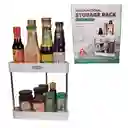 Organizador Estante Triangular De 2 Niveles Multiusos