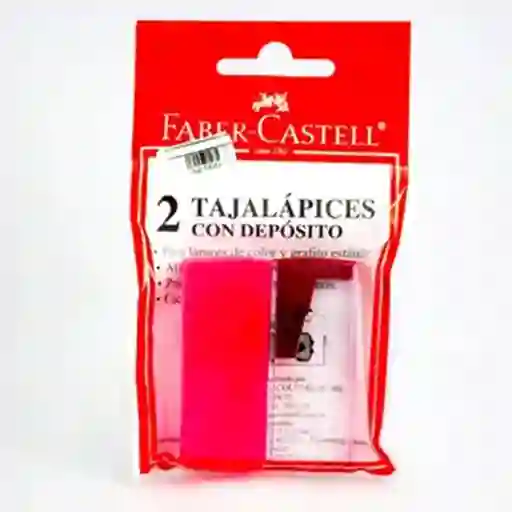 Tajalapiz C/deposito 125lv X 2 Unid. Bl. Faber Castell