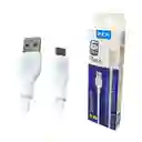 Cable De Carga Y Datos 1 Metro 6a Tipo C Siliconado S-29 Pzx