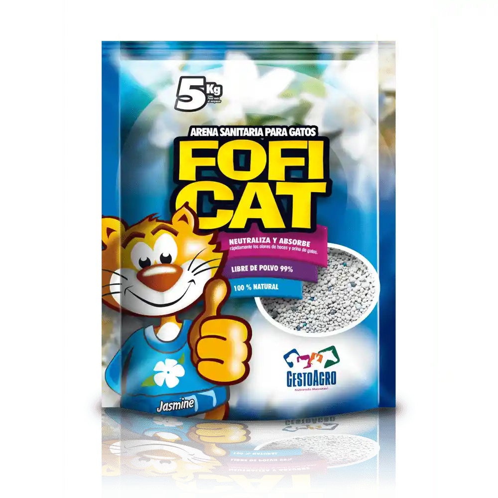 Arena Marca Fofi Cat Aroma Jasmine 5 Kg