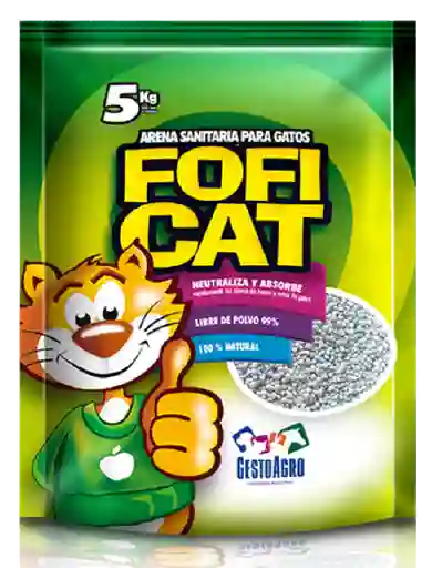 Arena Marca Fofi Cat Aroma Manzana Verde - 25 Kg