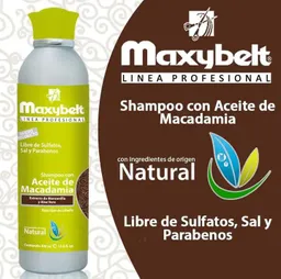 Shampoo Con Aceite De Macadamia