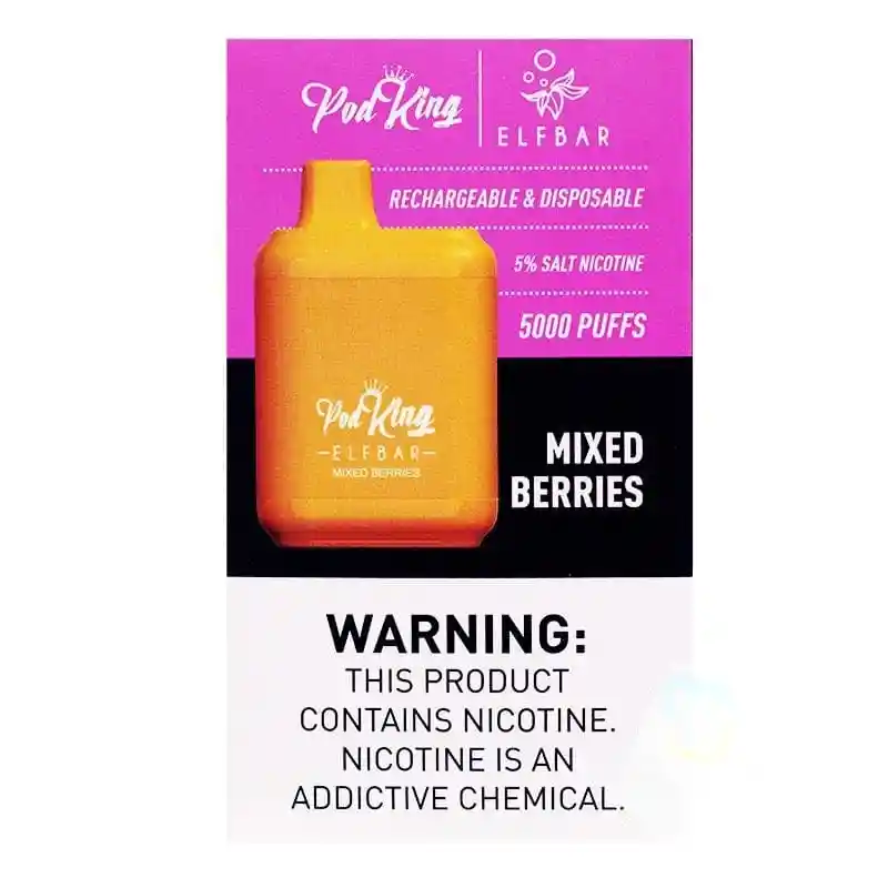 Vape Pod King 5000 Puffs Mixed Berries