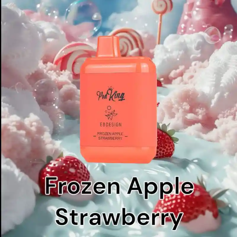 Vape Pod King 5000 Puffs Frozen Apple Strawberry