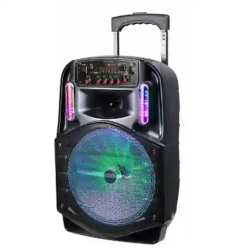 Cabina De Sonido Altavoz Radio Fm Ch-8612 Diseño Profesional