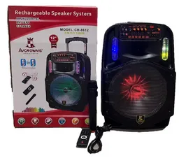 Cabina De Sonido Altavoz Radio Fm Ch-8612 Diseño Profesional