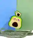 Estuche Protector Para Cargador - Diseño De Aguacate Feliz