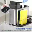 Dispensador De Jabon Liquido Escurridor De Cubiertos Multifuncional