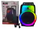 Cabina De Sonido Altavoz Portátil Luz Con Microfono Ch-1528