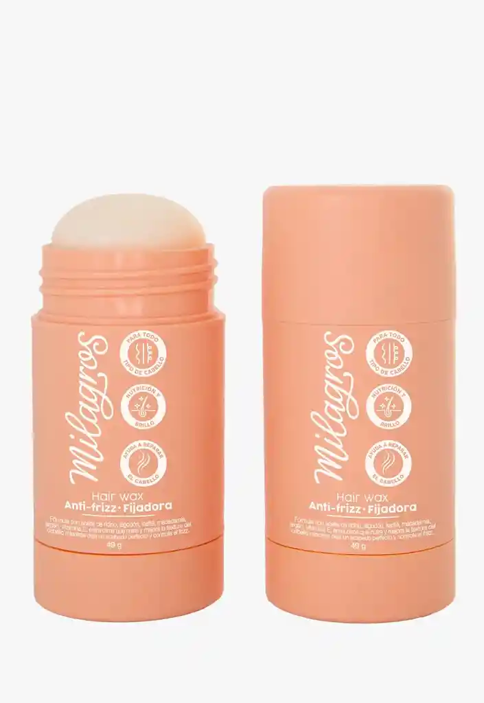 Barra Hair Wax Antifrizz - Fijadora Milagros