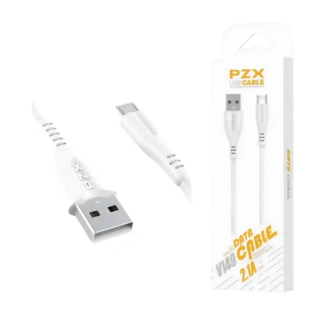 Cable De Datos Alta Calidad Micro V8 Pzx V140
