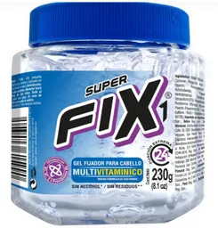 Gel Fijador Multivitamínico Para Hombre Super Fix