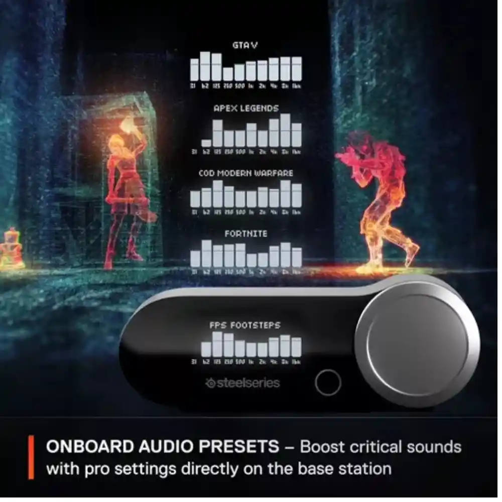 Audifonos Inalambrico Bluetooth Anc Steelseries Nova Pro 44h