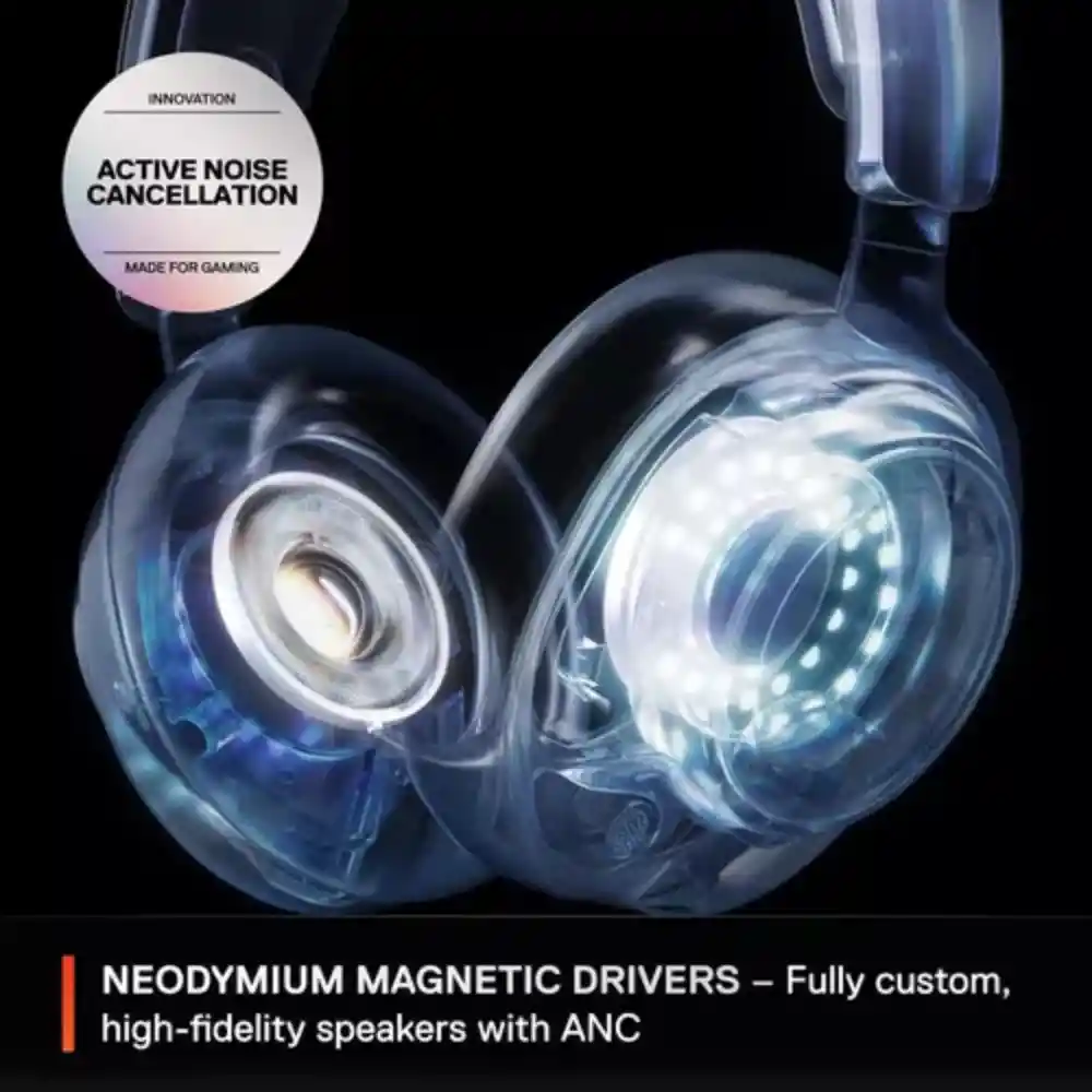 Audifonos Inalambrico Bluetooth Anc Steelseries Nova Pro 44h
