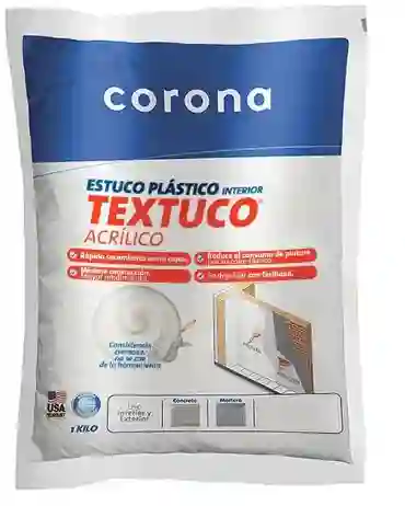 Estuco Corona Textuco 1kl