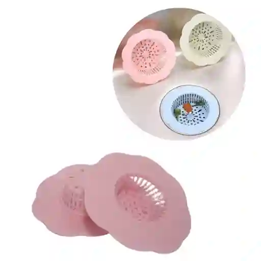 Filtro De Lavado De Baño De Forma De Flor