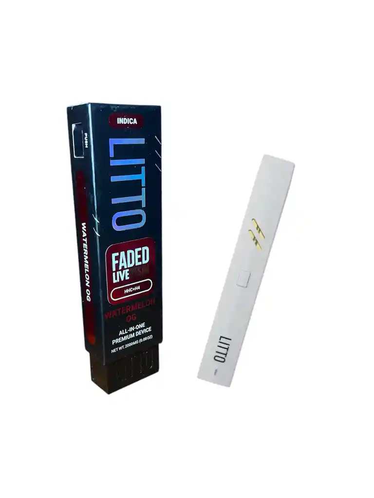 Vaporizador Litto | Hhc+h4 | Watermelon Og | Indica