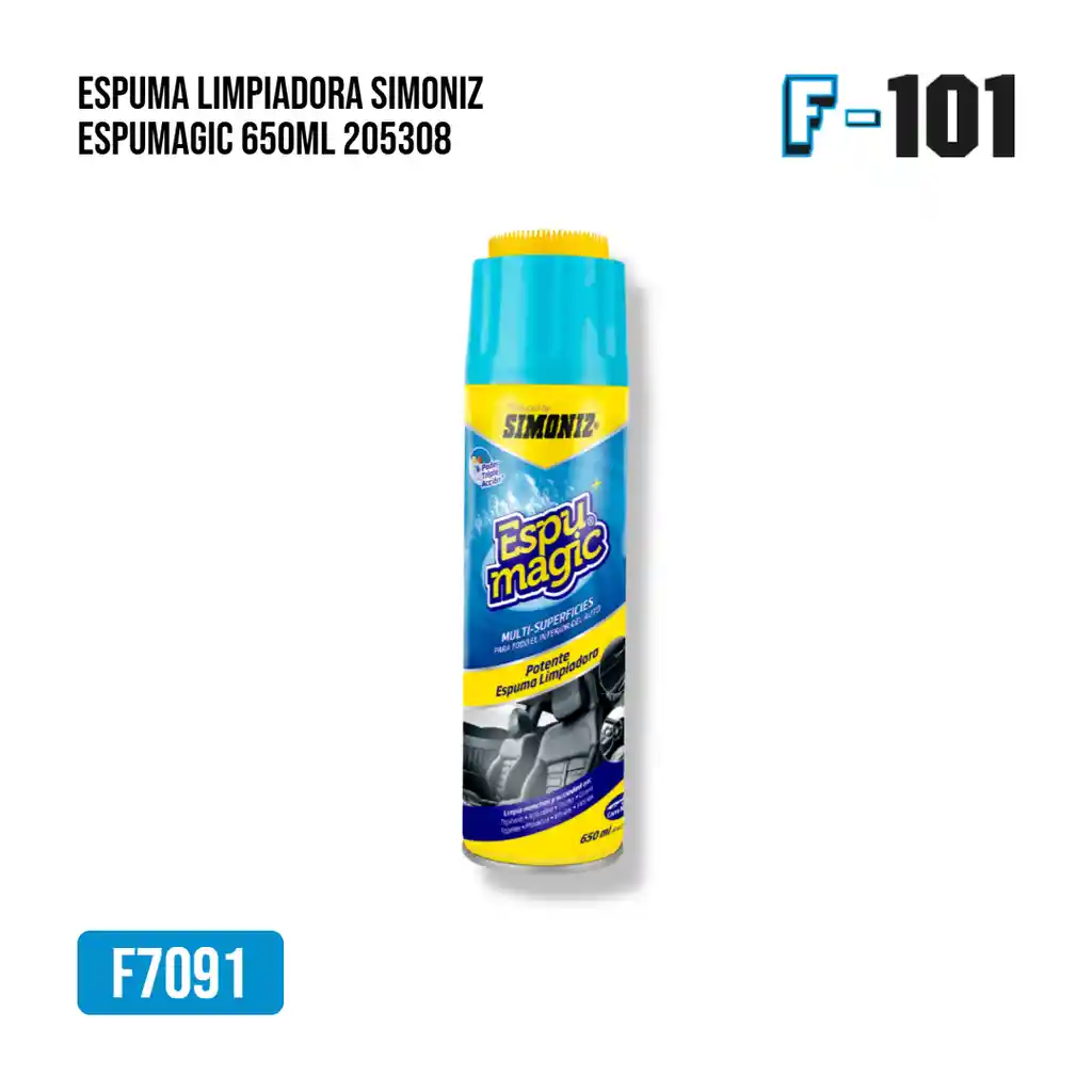 Espuma Limpiadora Simoniz Espumagic 650ml Sim205308