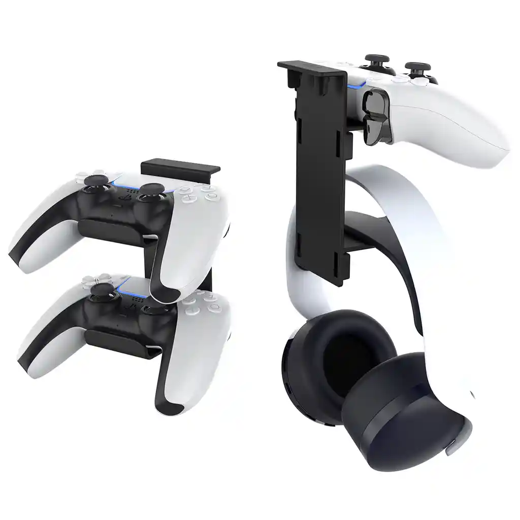 Base Para Mando Ps5/xbox Montaje En Consola / 2 Puestos