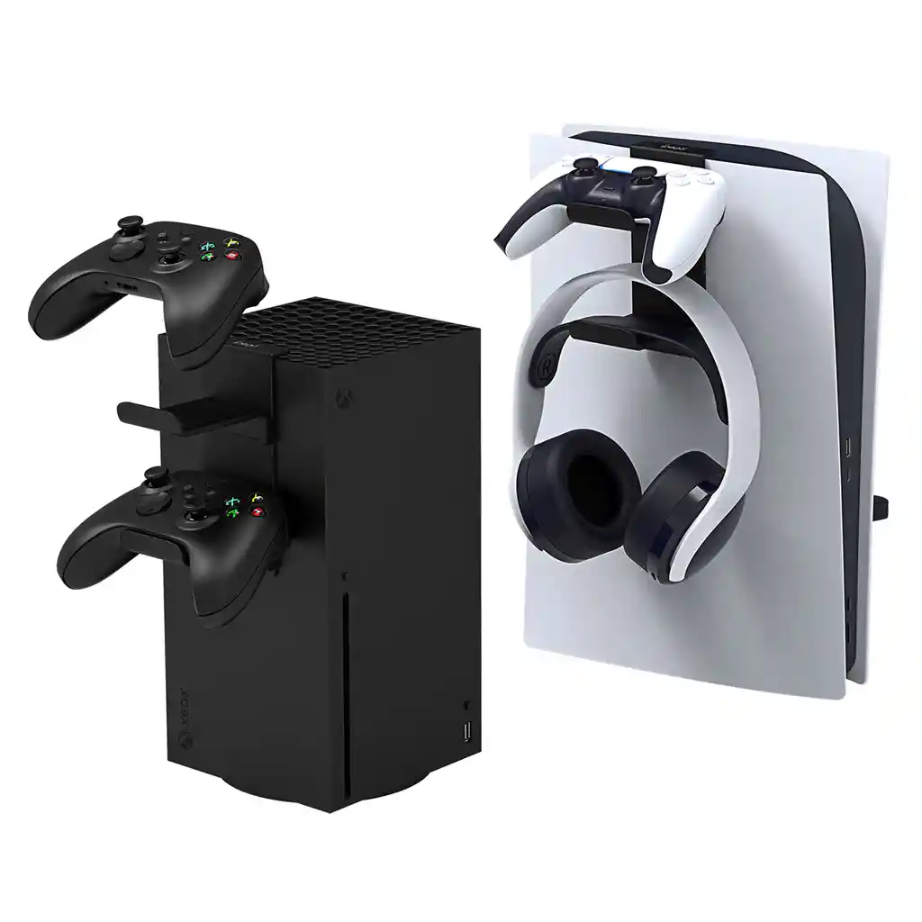 Base Para Mando Ps5/xbox Montaje En Consola / 2 Puestos