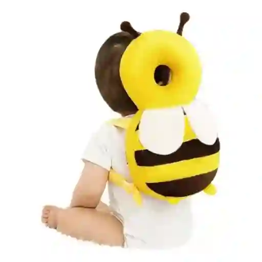 Almohada Protectora Cabeza Bebe Gateo Espalda Anticaíd Abeja