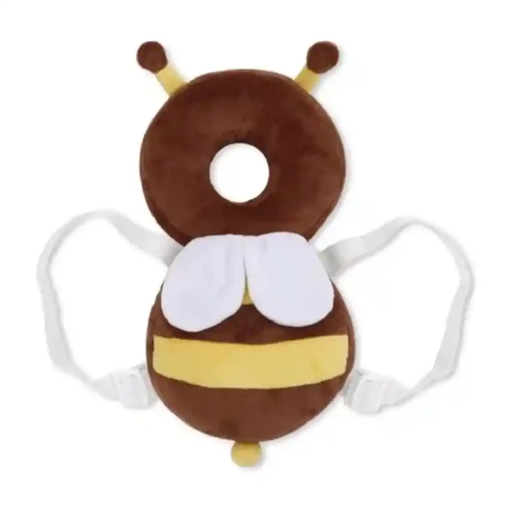 Almohada Protectora Cabeza Bebe Gateo Espalda Anticaíd Abeja