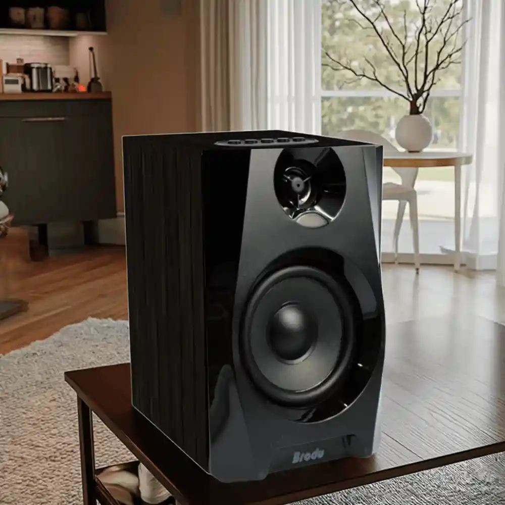 Altavoz Subwoofer Brodu 4 Inch Bluetooth Usb Sd Fm Bts-1288