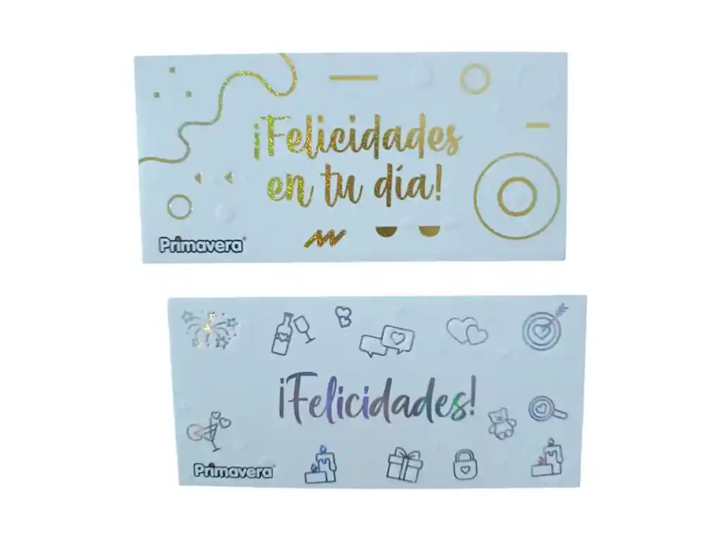 Lluvia De Sobres Primavera Blanco Toda Ocasion Feliz Dia