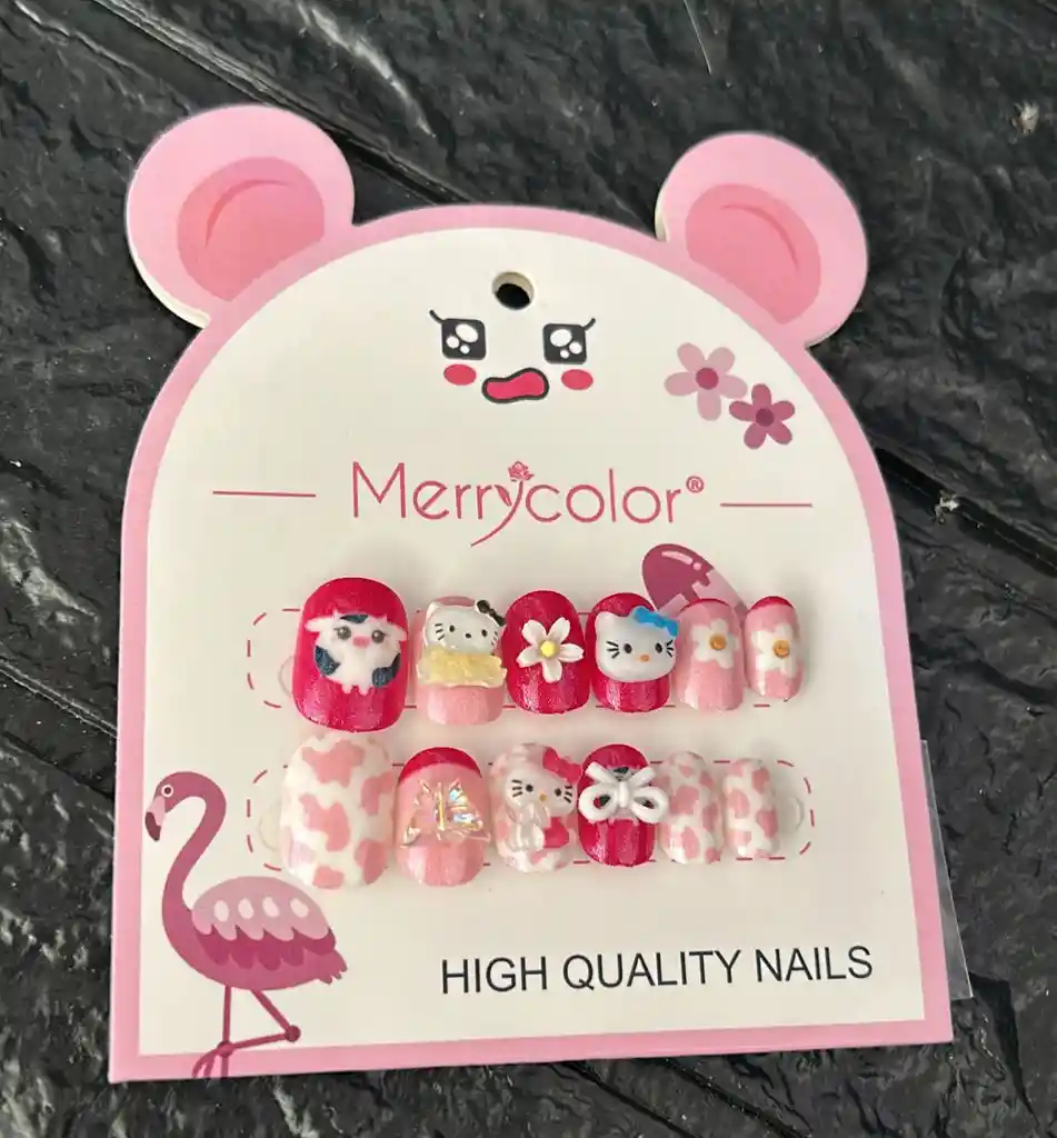 Uñas Postizas Para Niña / Uñas Postizas Infantiles