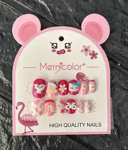 Uñas Postizas Para Niña / Uñas Postizas Infantiles