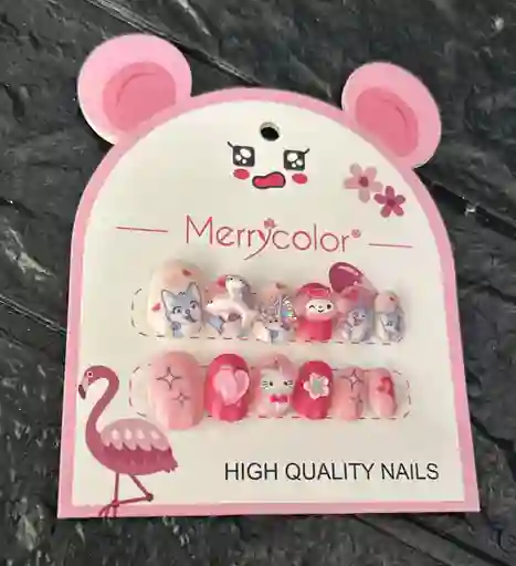 Uñas Postizas Para Niña / Uñas Postizas Infantiles